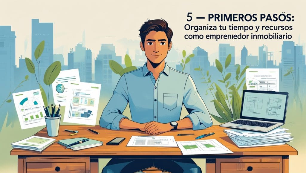 5 Primeros pasos organiza tu tiempo y recursos como emprendedor inmobiliario