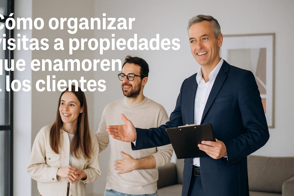 Como organizar visitas a propiedades que enamoren a los clientes